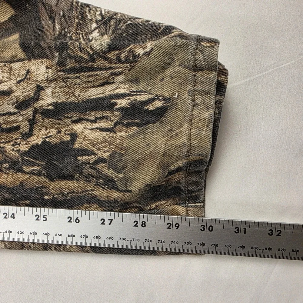 Mossy Oak Men's 38x30 Camo Hunting Pants Outdoor Casual Cotton Blend